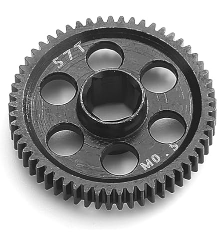 Amazon.com: CHRCOED RC Car Metal Spur Gear, 0.5M 57T Hardened